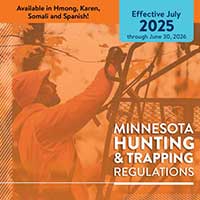 Minnesota Hunting and Trapping Regulations. Effective July 2025 through June 30, 2026.